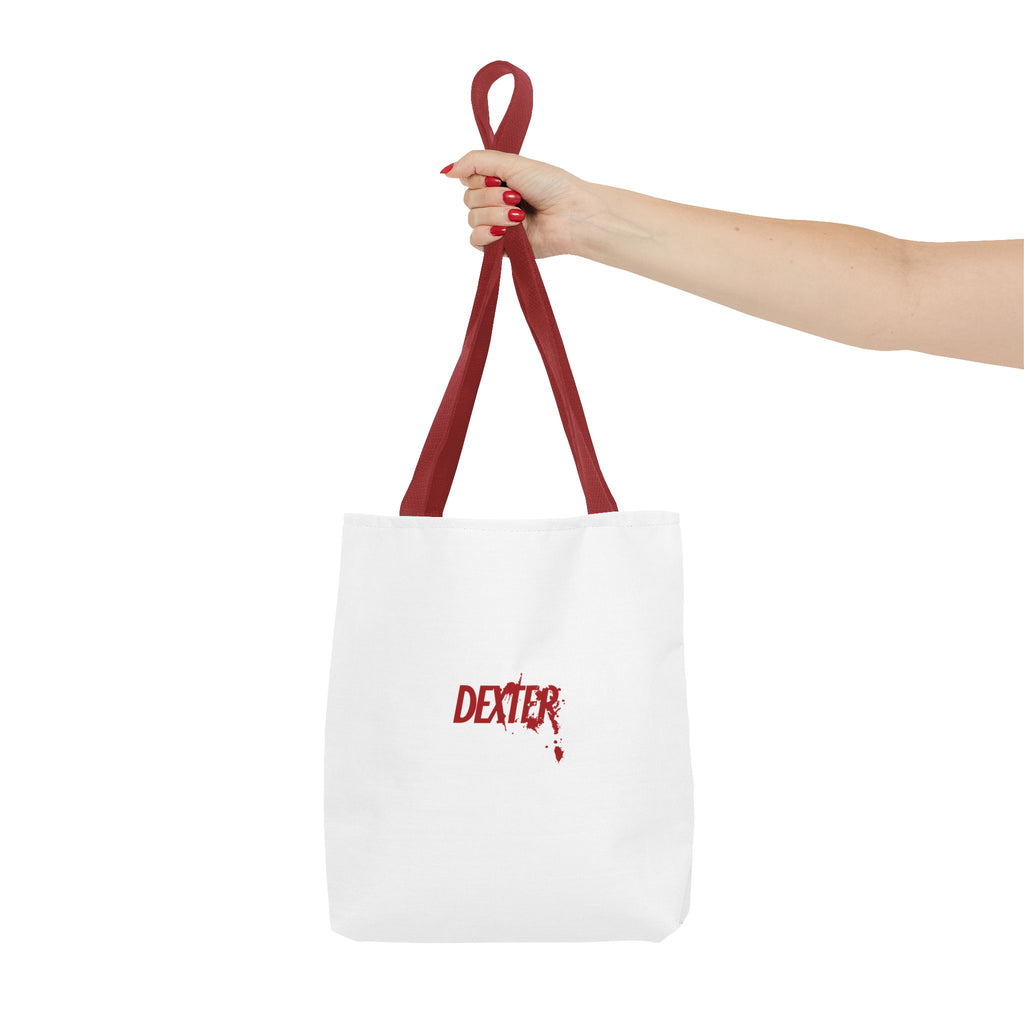 Dexter Tote Bag, Horror Tote, Crime Show Merch, Gift for Fans, Unique Tote, Dexter Fan Bag