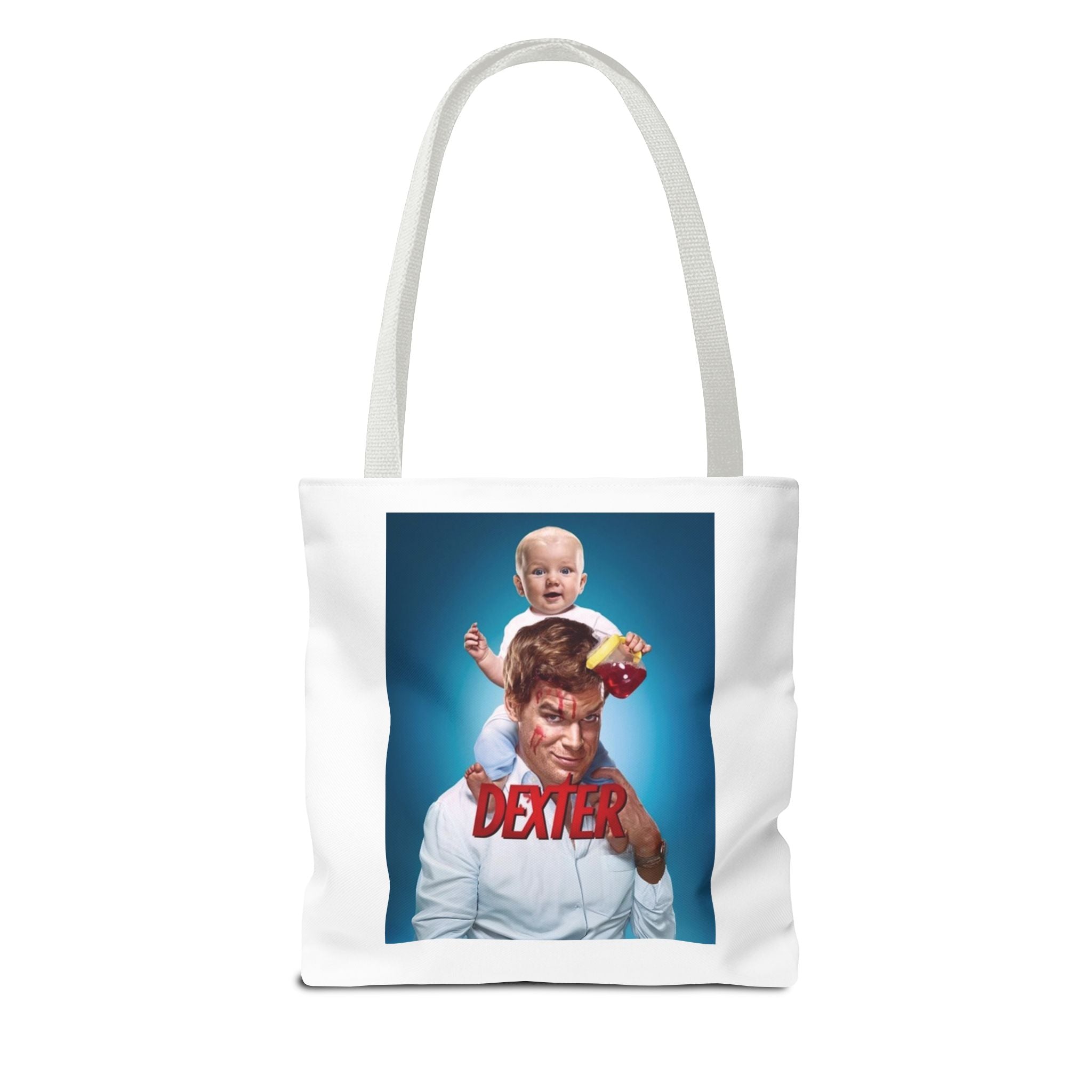 Dexter Tote Bag, Horror Tote, Crime Show Merch, Gift for Fans, Unique Tote, Dexter Fan Bag