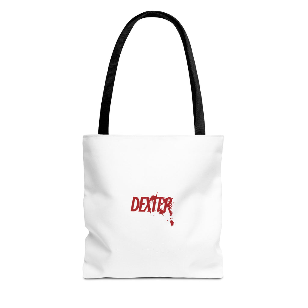 Dexter Tote Bag, Horror Tote, Crime Show Merch, Gift for Fans, Unique Tote, Dexter Fan Bag