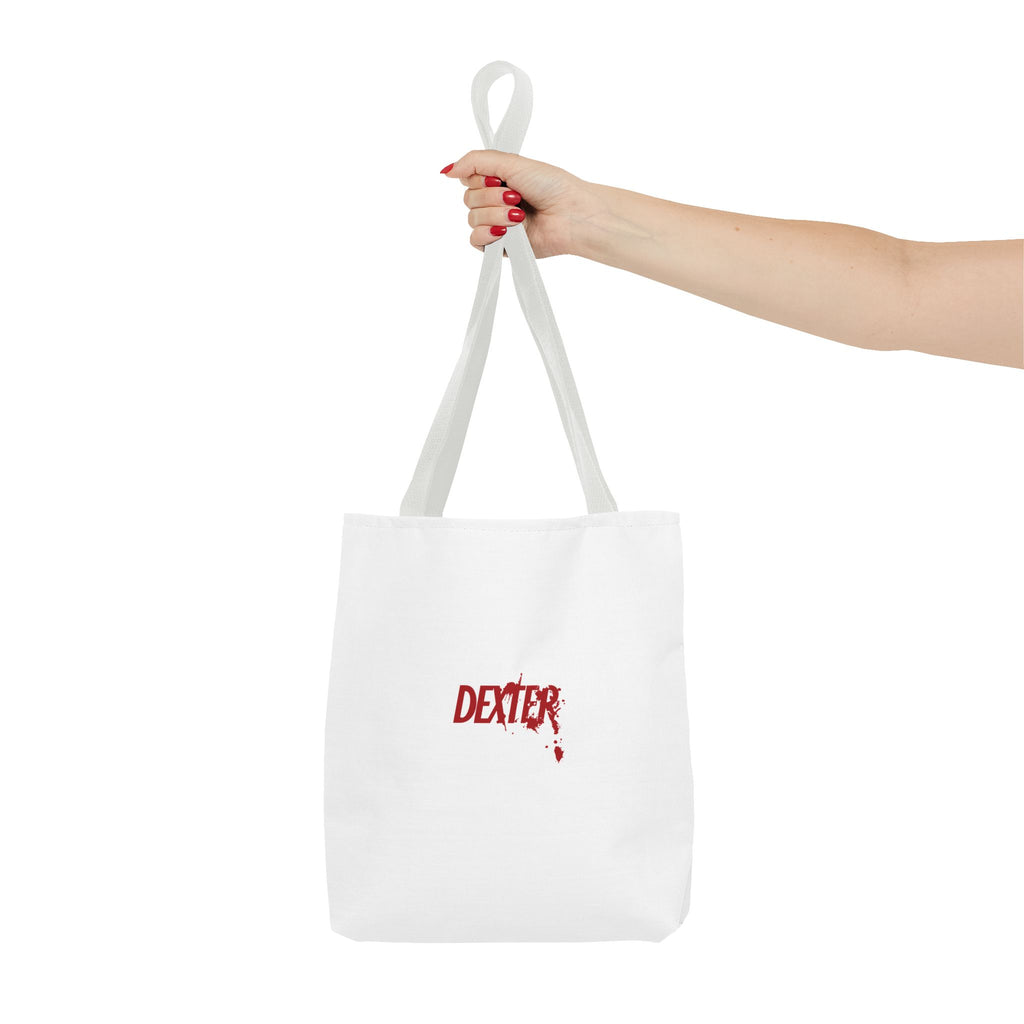 Dexter Tote Bag, Horror Tote, Crime Show Merch, Gift for Fans, Unique Tote, Dexter Fan Bag