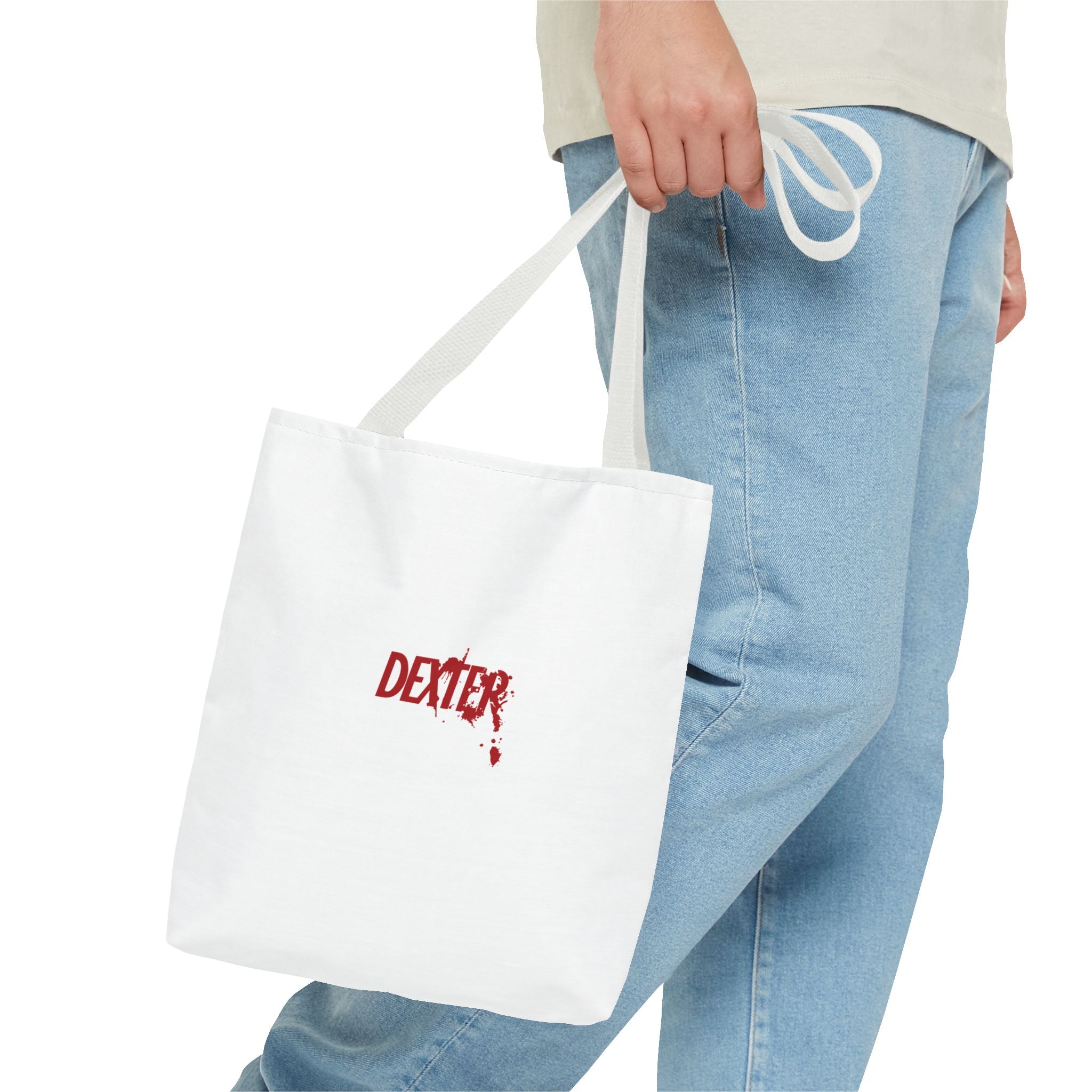 Dexter Tote Bag, Horror Tote, Crime Show Merch, Gift for Fans, Unique Tote, Dexter Fan Bag