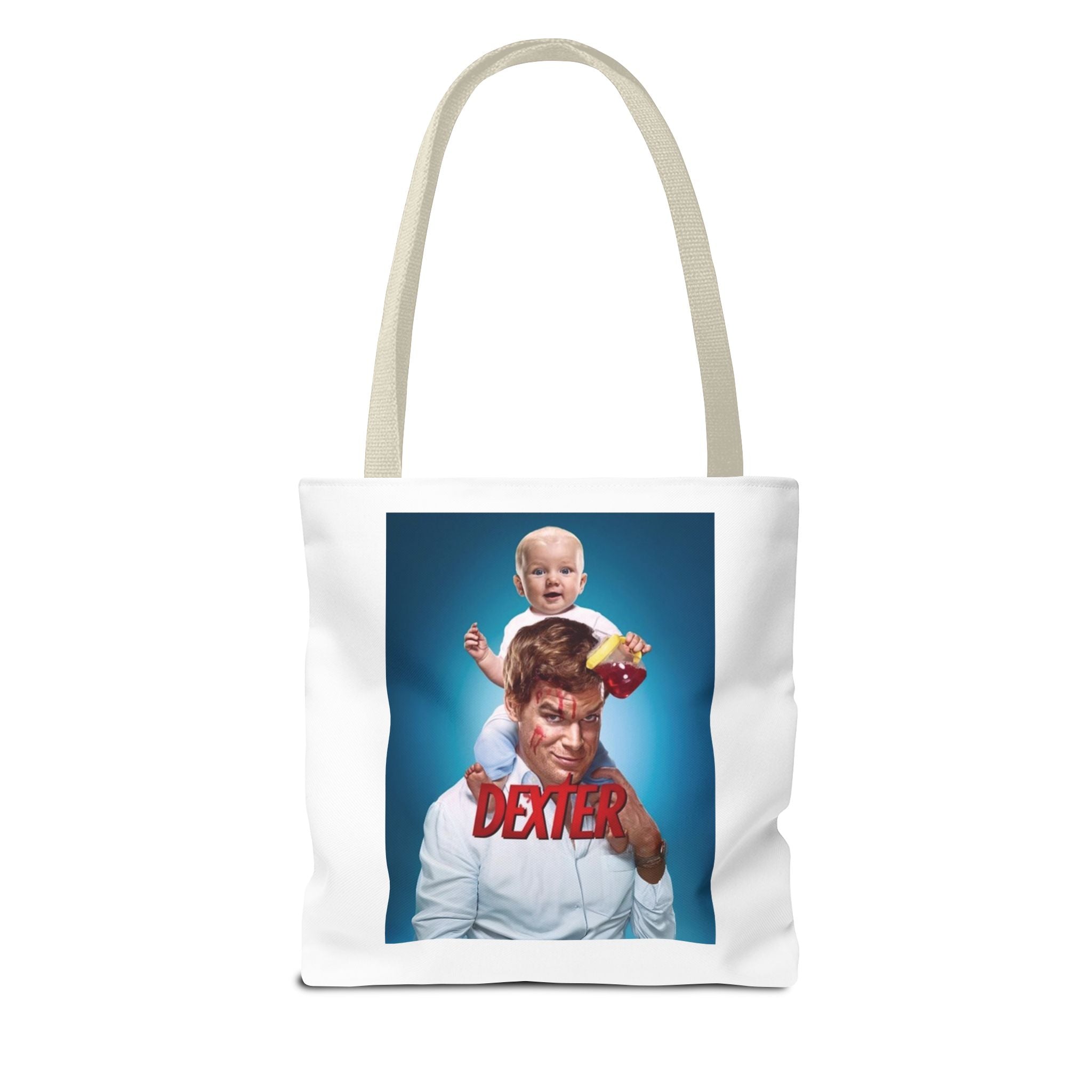 Dexter Tote Bag, Horror Tote, Crime Show Merch, Gift for Fans, Unique Tote, Dexter Fan Bag